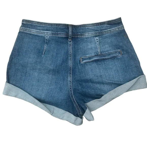 NWT Anthropologie Pilcro Rolled Denim Shorts - Picture 6 of 7